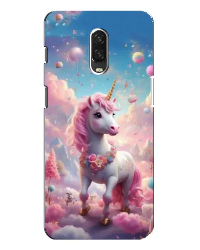 Чохол для OnePlus 6T з картинкою «Єдиноріг серед хмар»