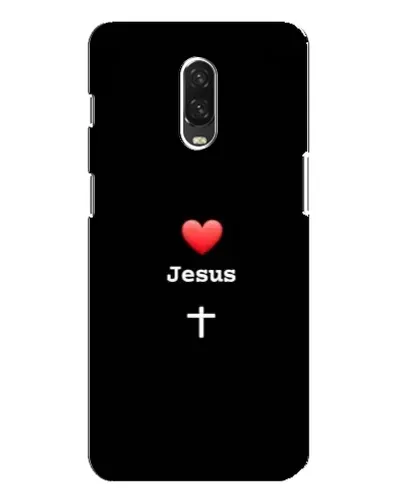Чохол для OnePlus 6T з картинкою «Серце - Jesus»