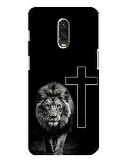 Чохол для OnePlus 6T з картинкою «Лев та Хрест»