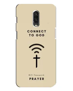 Чехол для OnePlus 6T с картинкой «Молитва Connect»