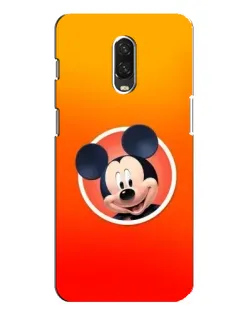 Чохол для OnePlus 6T з картинкою «Mickey в колі»