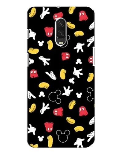 Чохол для OnePlus 6T з картинкою «Графічний принт лапок»