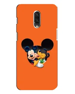 Чохол для OnePlus 6T з картинкою «Серце Міккі Мінні»