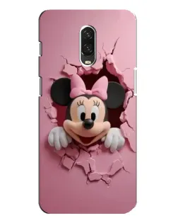 Чохол для OnePlus 6T з картинкою «Мінні крізь стіну»