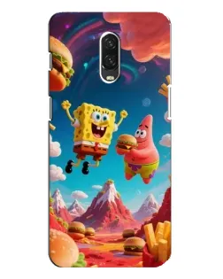 Чохол для OnePlus 6T з картинкою «Космічний фастфуд»