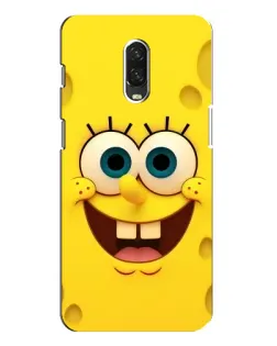 Чохол для OnePlus 6T з картинкою «Губка Боб посмішка»