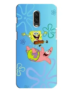 Чохол для OnePlus 6T з картинкою «Спанч Боб та Патрік»