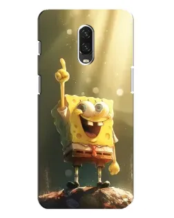 Чохол для OnePlus 6T з картинкою «Сяючий Спанч Боб»
