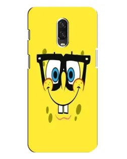 Чехол для OnePlus 6T с картинкой «Минималистичный Спанч Боб»