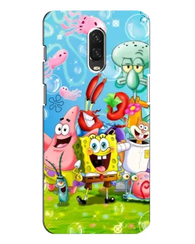Чохол для OnePlus 6T з картинкою «Губка Боб та друзі» Чохол для OnePlus 6T з картинкою «Губка Боб та друзі»