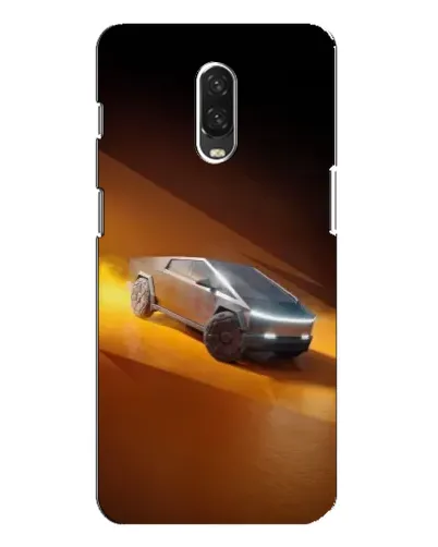 Чехол для OnePlus 6T с картинкой «Cybertruck в пустыне»