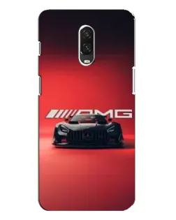 Чехол для OnePlus 6T с картинкой «Mercedes AMG — красная линия»