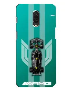 Чехол для OnePlus 6T с картинкой «Mercedes AMG Petronas»