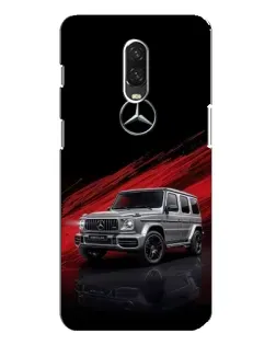 Чехол для OnePlus 6T с картинкой «Mercedes G-Class красный»