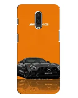 Чехол для OnePlus 6T с картинкой «Оранжевый Mercedes AMG»