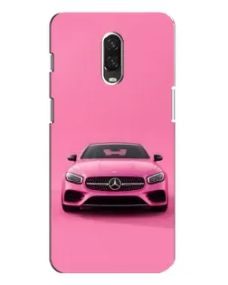 Чехол для OnePlus 6T с картинкой «Розовый Mercedes AMG» Чехол для OnePlus 6T с картинкой «Розовый Mercedes AMG»