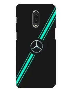 Чехол для OnePlus 6T с картинкой «Спортивные линии Mercedes» Чехол для OnePlus 6T с картинкой «Спортивные линии Mercedes»