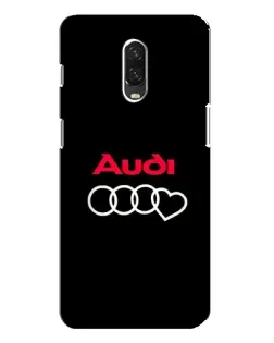 Чехол для OnePlus 6T с картинкой «Логотип Audi Heart» Чехол для OnePlus 6T с картинкой «Логотип Audi Heart»