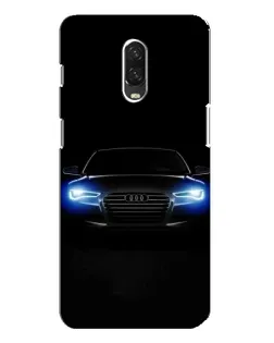 Чехол для OnePlus 6T с картинкой «Audi в неоне»