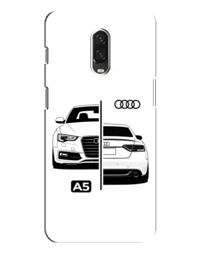 Чехол для OnePlus 6T с картинкой «Audi — контрастный дизайн»