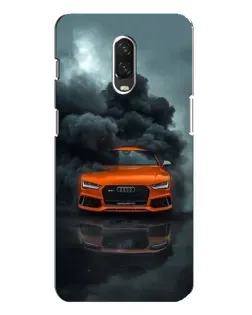 Чехол для OnePlus 6T с картинкой «Audi в облаках дыма»