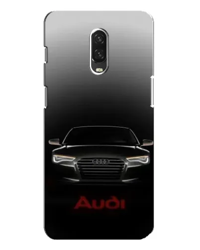 Чехол для OnePlus 6T с картинкой «Audi — градиентный контур»