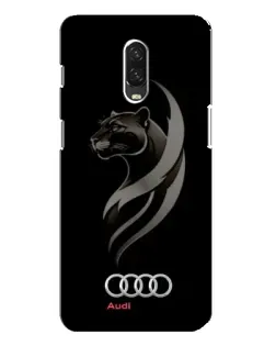 Чехол для OnePlus 6T с картинкой «Графика — пантера и Audi»