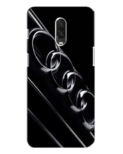Чехол для OnePlus 6T с картинкой «Audi — абстрактные кольца»