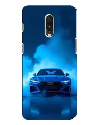 Чехол для OnePlus 6T с картинкой «Audi — голубая энергия»