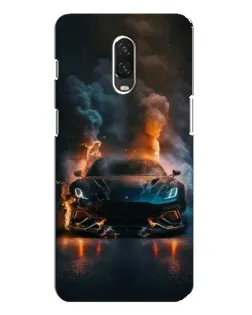 Чехол для OnePlus 6T с картинкой «Lamborghini дымная эстетика»