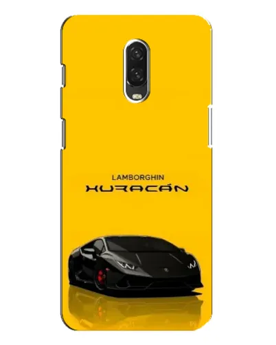 Чехол для OnePlus 6T с картинкой «Lamborghini Huracan черный»