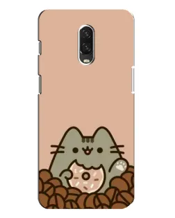 Чохол для OnePlus 6T з картинкою «Кавовий Пушин»