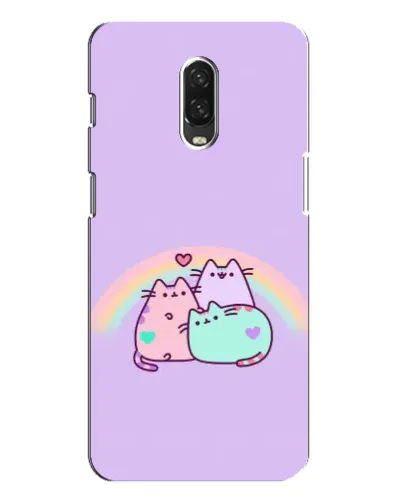 Чохол для OnePlus 6T з картинкою «Веселкові Пушини» Чохол для OnePlus 6T з картинкою «Веселкові Пушини»