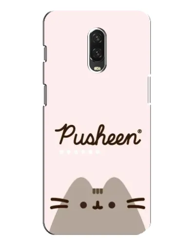 Чохол для OnePlus 6T з картинкою «Pusheen логотип» Чохол для OnePlus 6T з картинкою «Pusheen логотип»