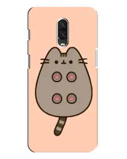 Чохол для OnePlus 6T з картинкою «Пушин пузиком догори»