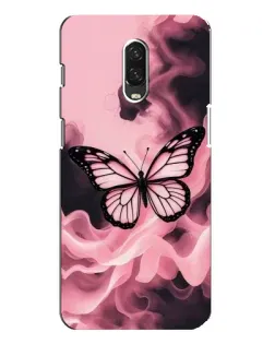 Чохол для OnePlus 6T з картинкою «Метелик у диму»