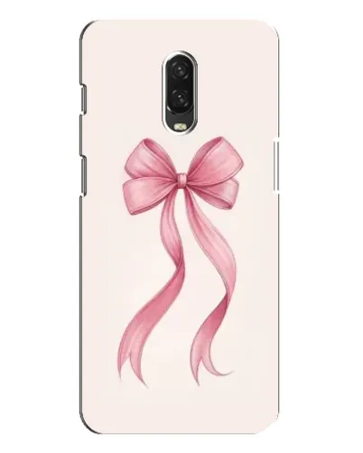 Чохол для OnePlus 6T з картинкою «Рожевий бант»