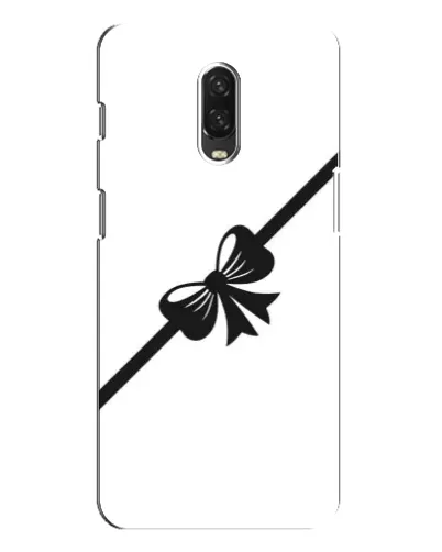 Чохол для OnePlus 6T з картинкою «Діагональний бант»