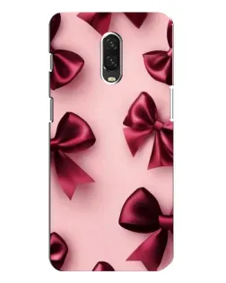 Чохол для OnePlus 6T з картинкою «Бордовий атлас»