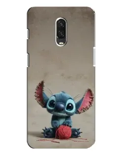 Чехол для OnePlus 6T с картинкой «Стич на коричневом фоне» Чехол для OnePlus 6T с картинкой «Стич на коричневом фоне»