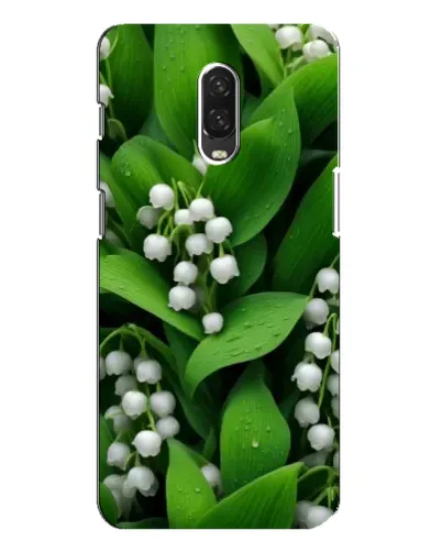 Чохол для OnePlus 6T з картинкою «Конвалії в зелені»
