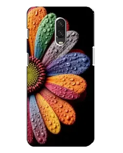 Чохол для OnePlus 6T з картинкою «Райдужна квітка»