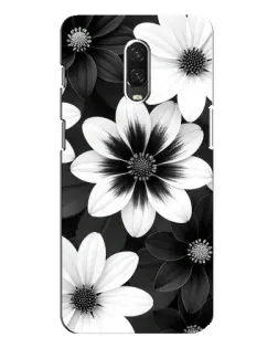 Чохол для OnePlus 6T з картинкою «Монохромні айстри»