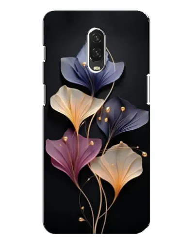 Чохол для OnePlus 6T з картинкою «Лілові квіти грації»