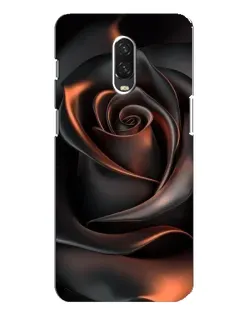 Чохол для OnePlus 6T з картинкою «Шовкова чорна троянда»