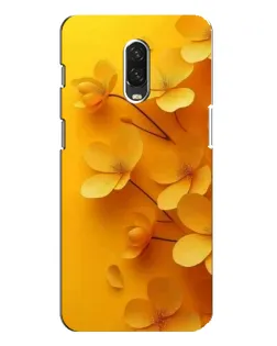 Чохол для OnePlus 6T з картинкою «Золоті пелюстки»