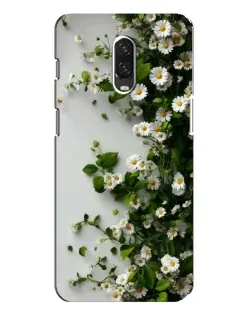 Чохол для OnePlus 6T з картинкою «Гілка дрібних білих квітів»