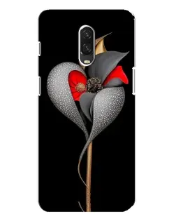 Чохол для OnePlus 6T з картинкою «Срібна фантазійна квітка»