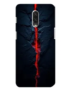 Чохол для OnePlus 6T з картинкою «Червона лавова тріщина»
