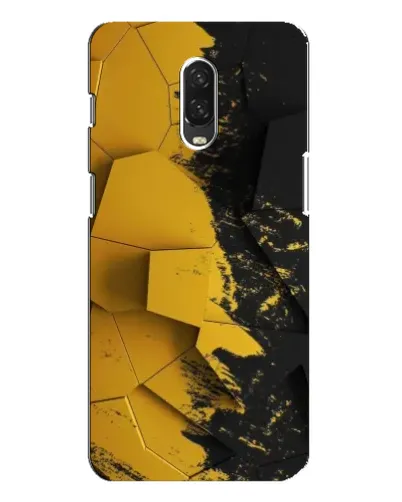 Чохол для OnePlus 6T з картинкою «Золоті уламки геометрії»